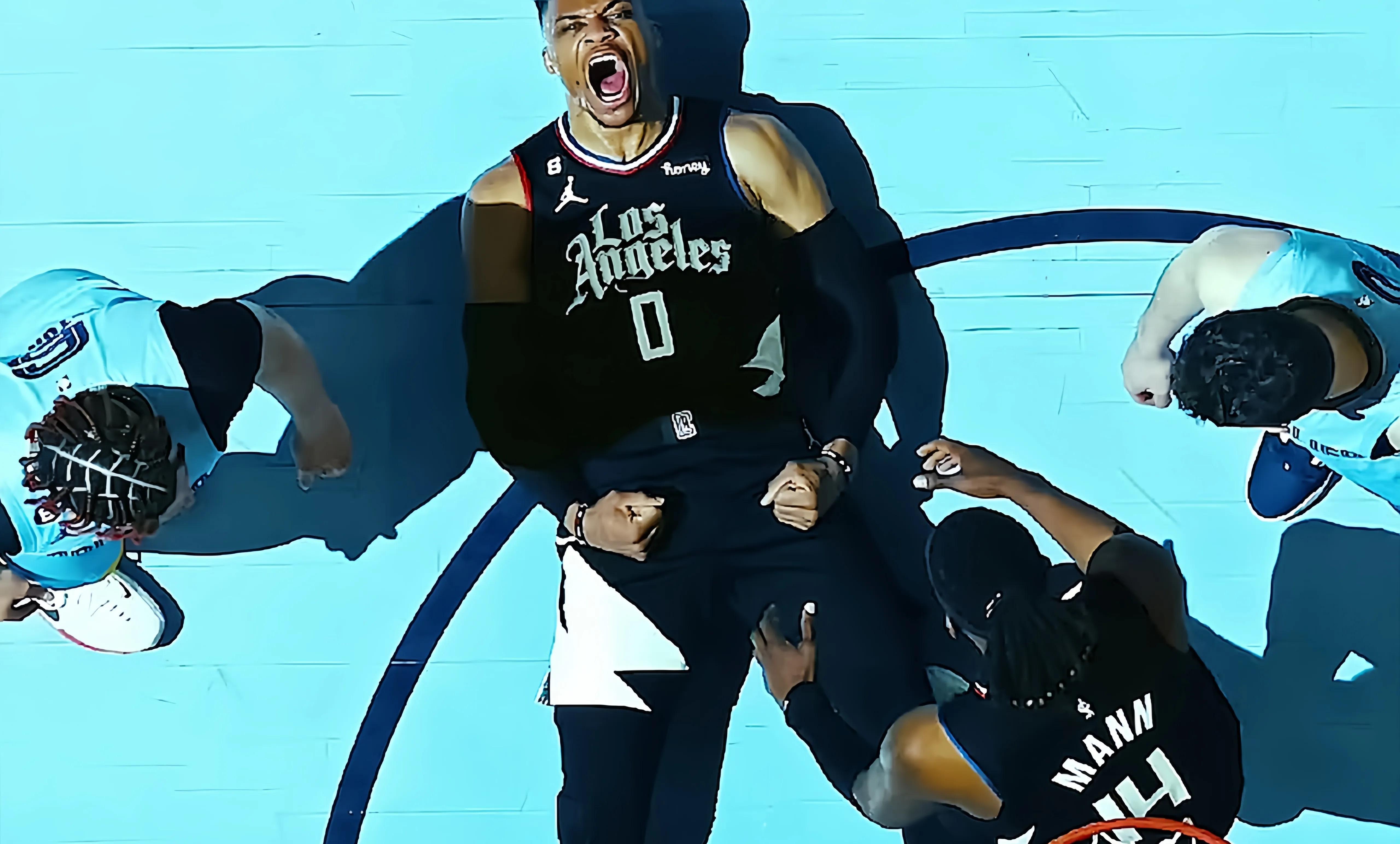 浓眉哥绝杀时刻，威少点燃赛场，勇士迎来胜利！